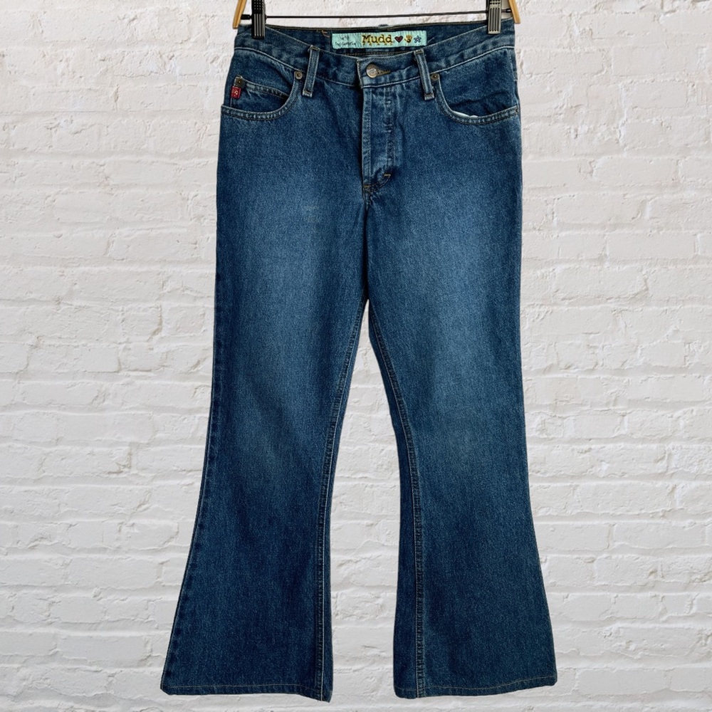 Y2K Mudd Flare Button Fly Jeans